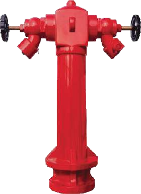 Wet barrel pillar hydrant